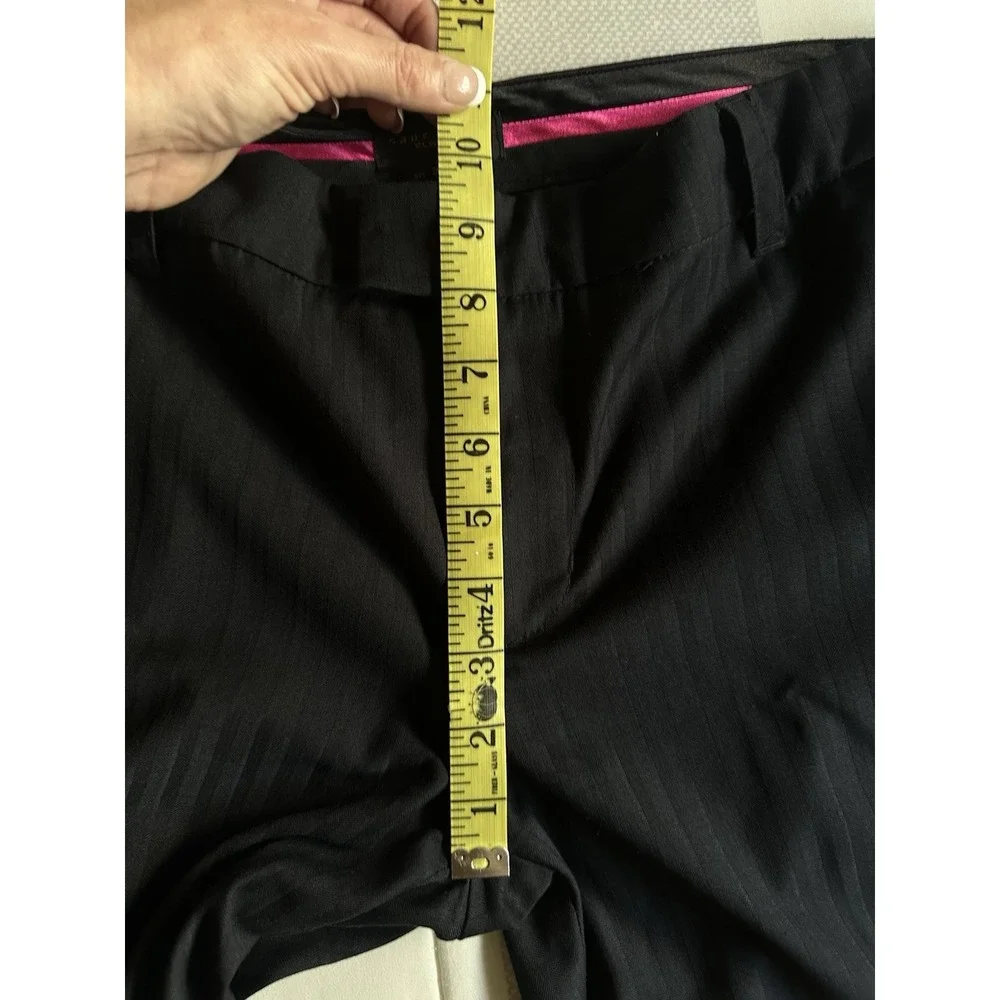 Y2k Sanctuary clothing Los Angeles pants dress‎ slacks Women's 30 Black Stripes